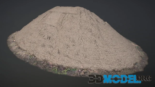 A pile of sand PBR