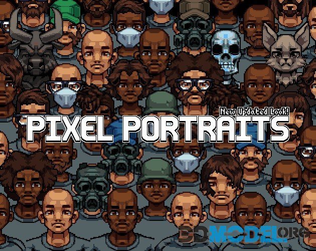 Aivopiru Pixel Portraits