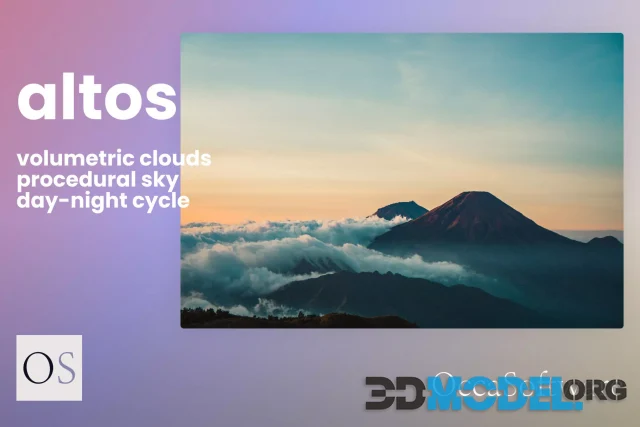 Altos | Volumetric Clouds, Procedural Skybox, and Day-Night Cycle