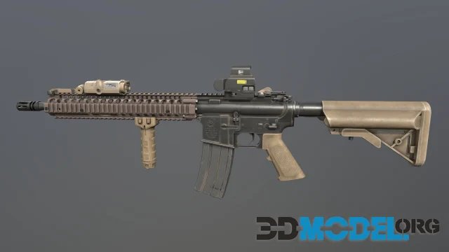 Assault rifle M4A1 PBR
