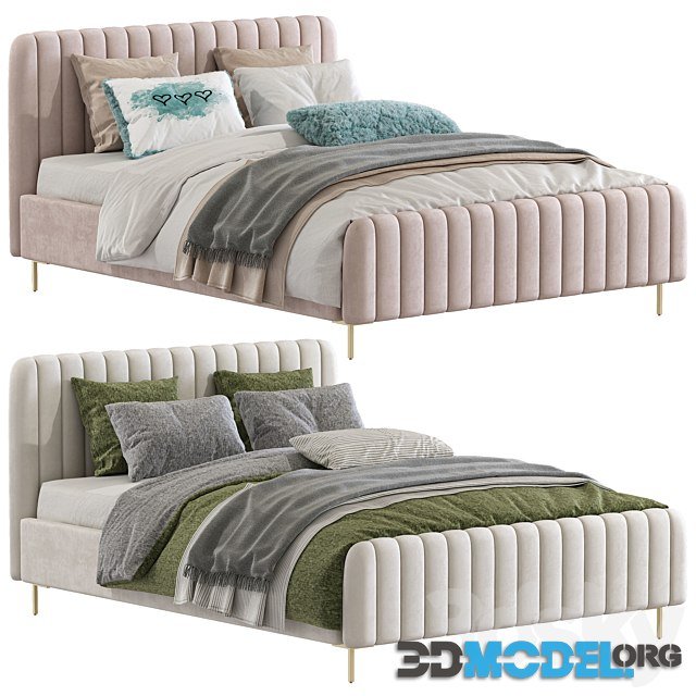 Bed Candelabra Home Angela Bed 230 (two colors)