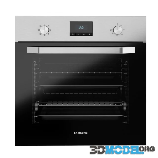 Built-in Oven With Dual Fan 68L NV70K1340BS by Samsung