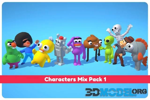 Characters Mix Pack 1