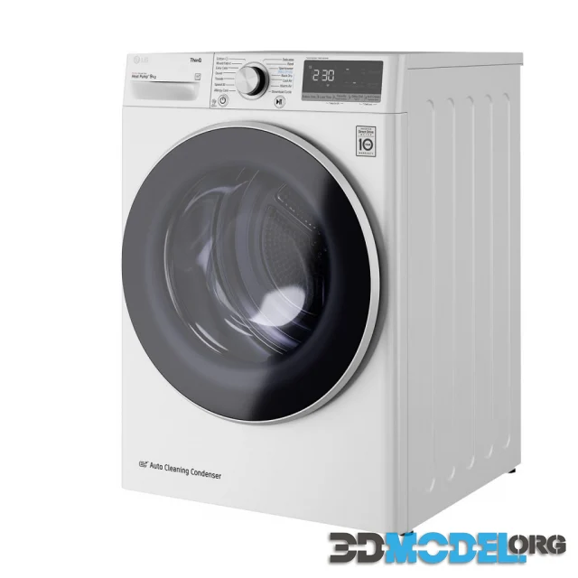 Dual Inverter Tumble Dryer 9 Kg A++ by LG