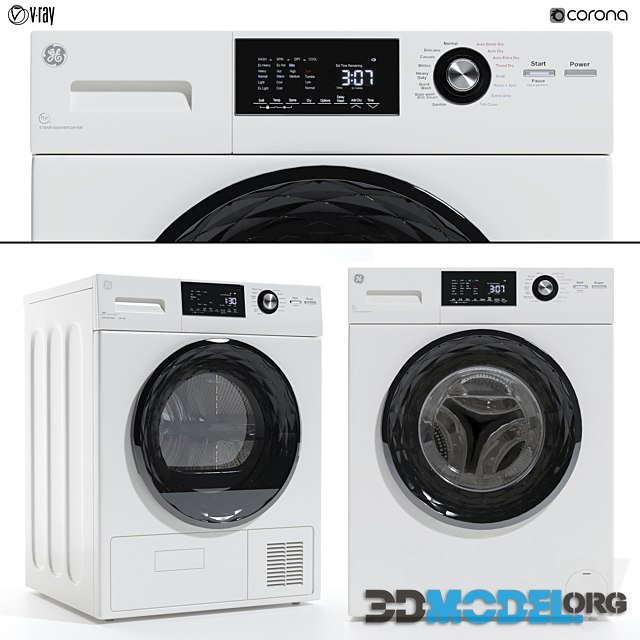 Washing Machine and Dryer by GE Appliances