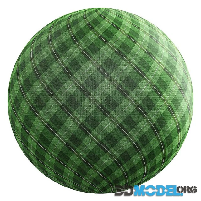 Green checkered fabric 26-35 8K