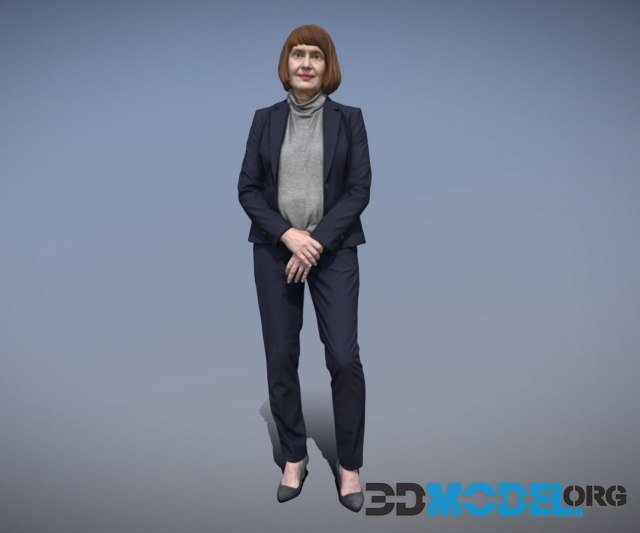 Grown woman in a suit (Grp0003-HD2-O01P01-S)
