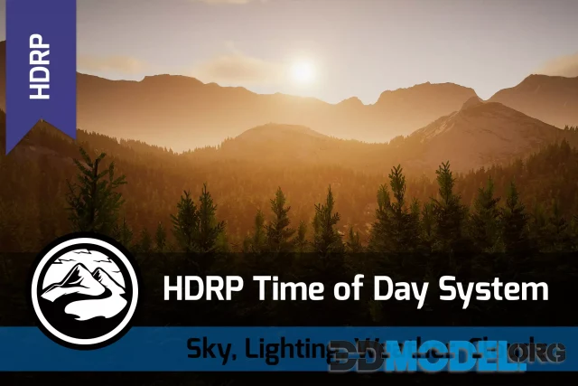 HDRP Time Of Day - Lighting, Weather & Clouds