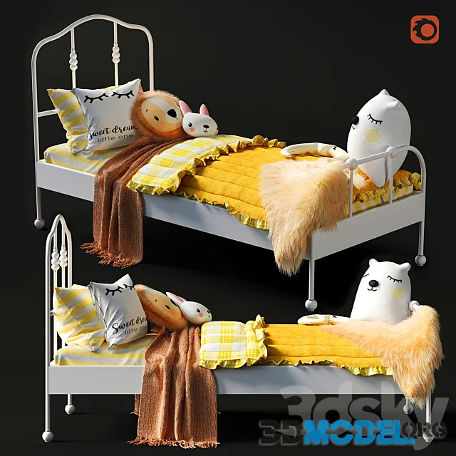 Ikea Sagstua Luroy bed