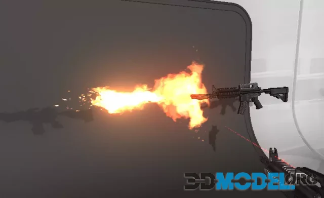 Impacts and Muzzle Flashes