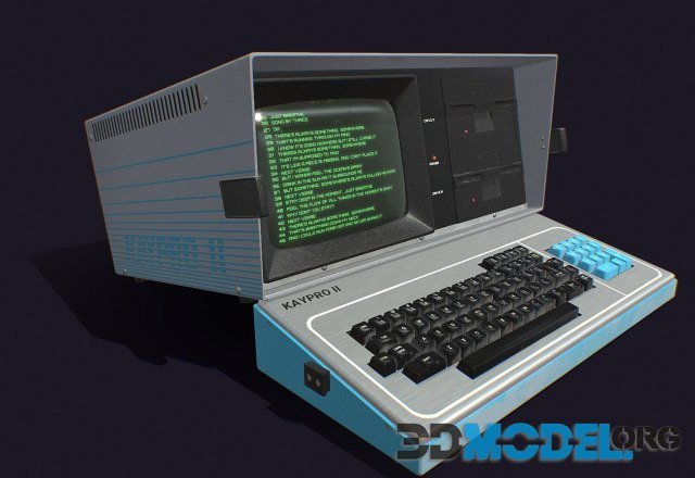 KayPro 2 Computer PBR