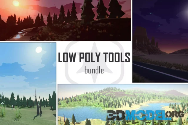 Low Poly Tools Bundle