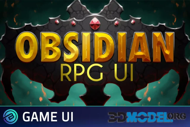 OBSIDIAN UI - RPG / MMORPG / ARPG