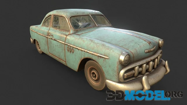 PBR Old Rusty Car (Remade)
