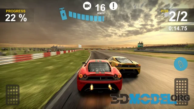 Racing Game UI Pack