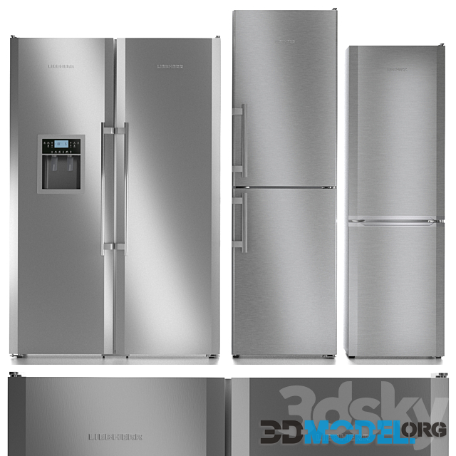 Refrigerator Set Liebherr 5 (SBSes 72730, CNef 3915, CUef 3331)
