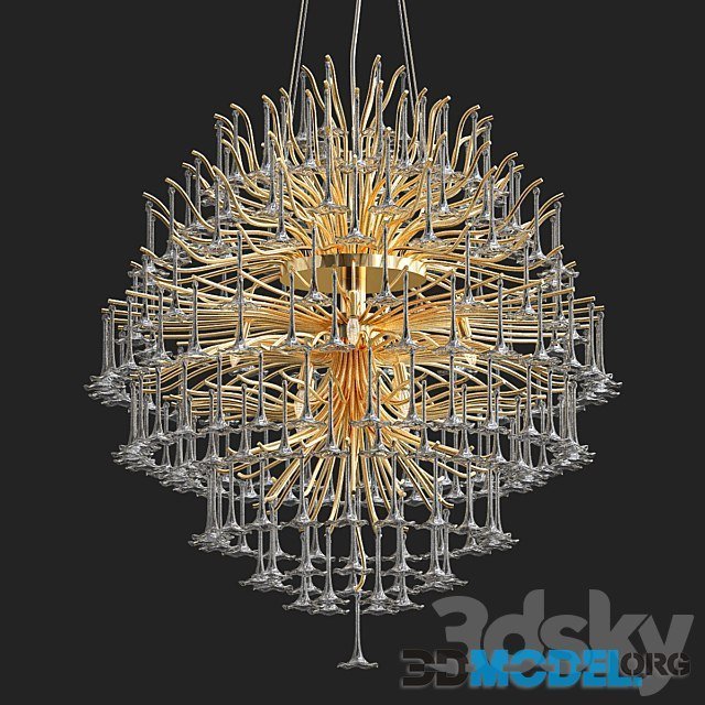 ROMINA chandelier by Lampatron