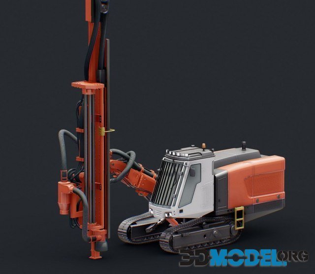 3D Model – Sandvik Pantera DP1500i CGI Version PBR