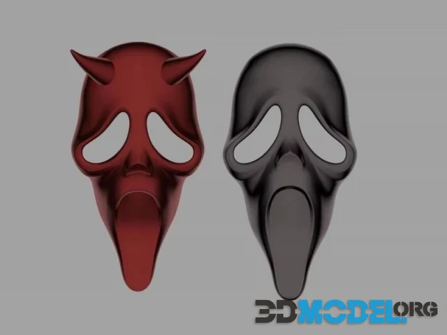 Scream Ghostface Mask – Printable