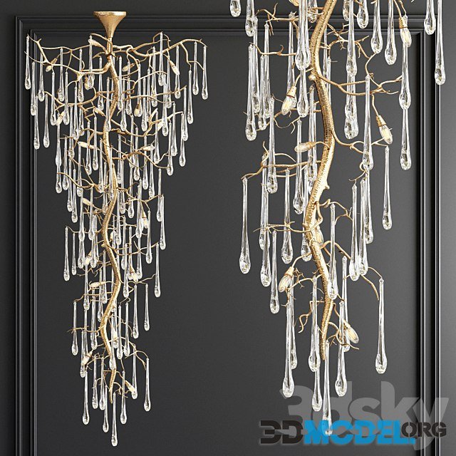 Collection Glamour Chandelier by Serip
