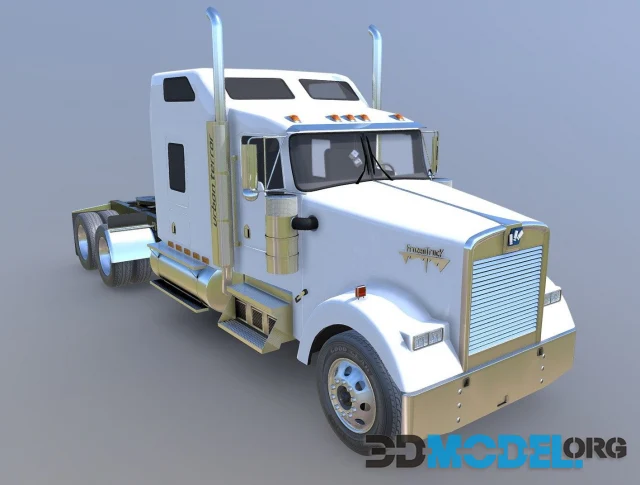 3D Model – SM Truck Semi 01 PBR