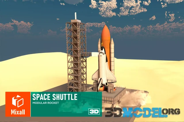 Space shuttle - modular rocket