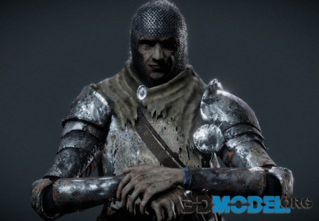 The Resolute Knight PBR