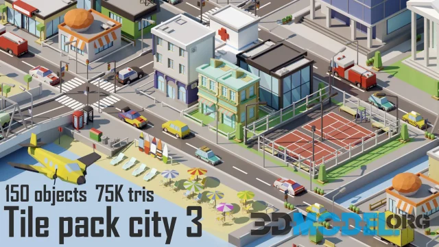 Tile pack city 3
