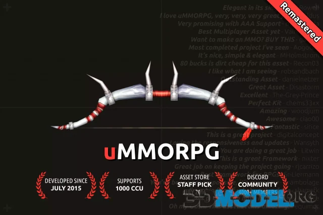 uMMORPG Remastered - MMORPG Engine