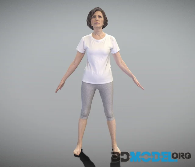 Woman in sportswear