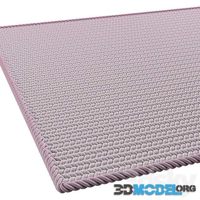 3D Model – Woven Carpet for interior