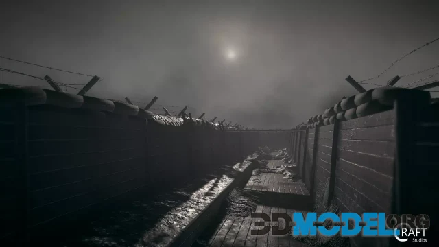 WW1 Trenches HDRP