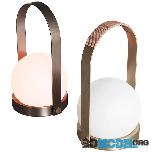 Carrie LED Lamp LEATHER by MENU