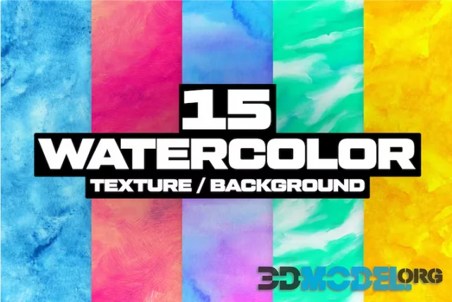 15 Watercolor Texture Background