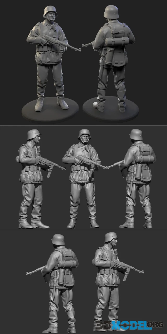 German Soldier WW2 – Printable