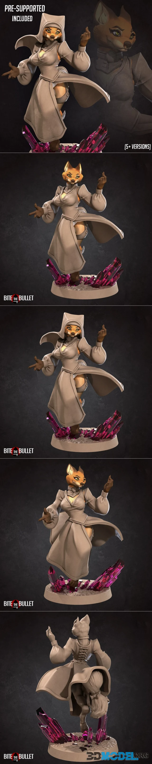 Bite the Bullet - the Foxfolk Maid – Printable