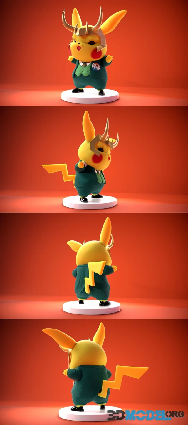 Pika Loki – Printable