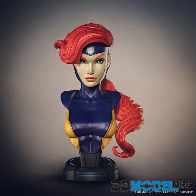 JGrey Bust – Printable