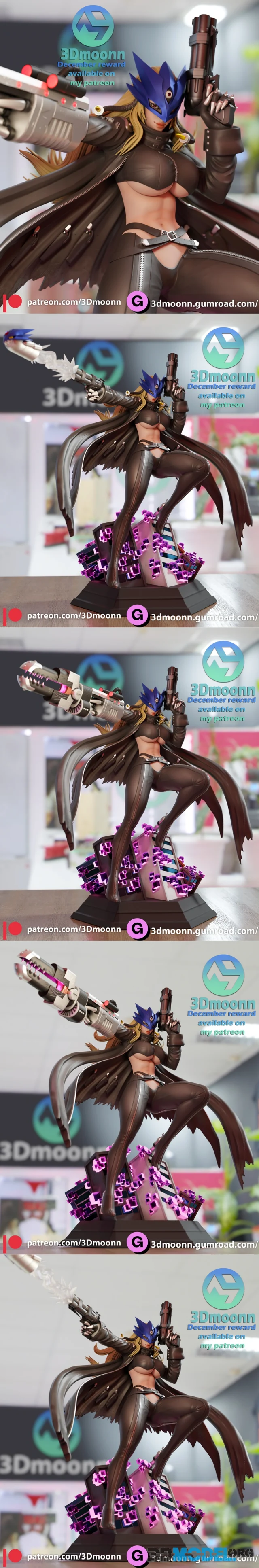 Beelstarmon and NSFW and Bust – Printable