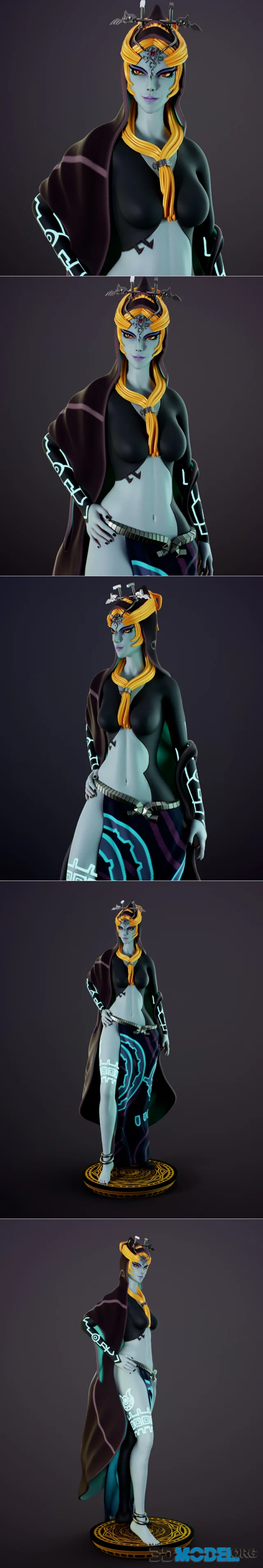 Twili Midna – Printable