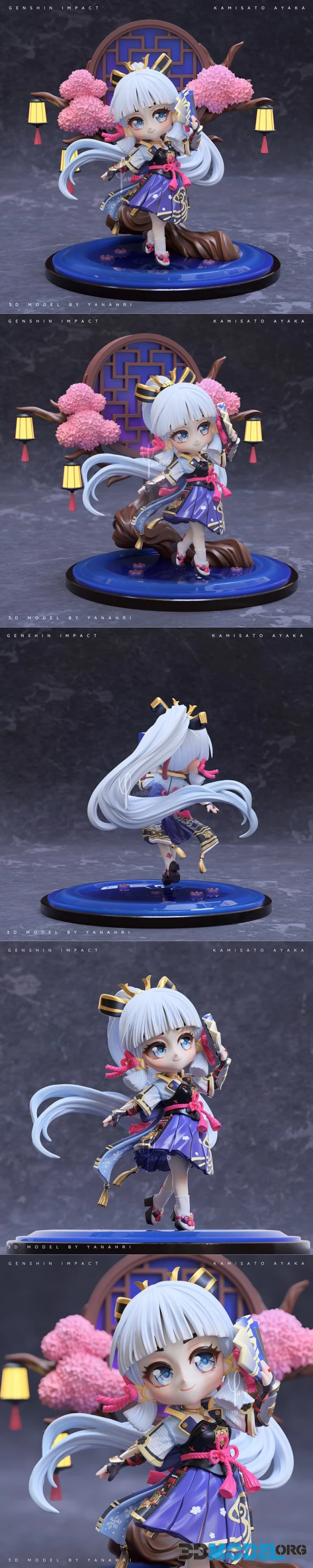 Kamisato Ayaka – Printable