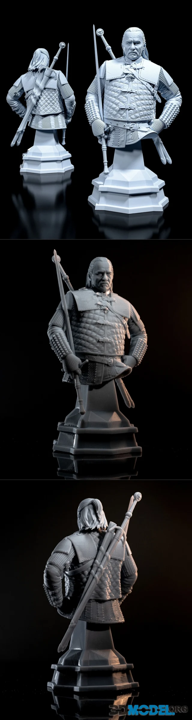 Vesemir Bust – Printable