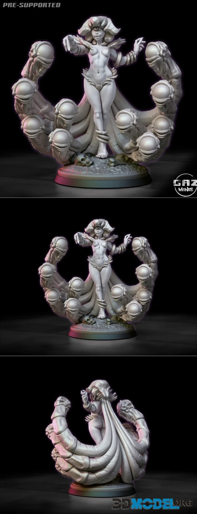 Female Humanoid Beholder – Printable
