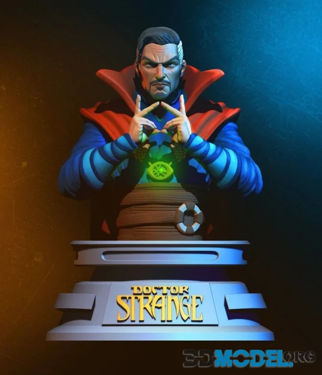 Dr Strange bust – Printable