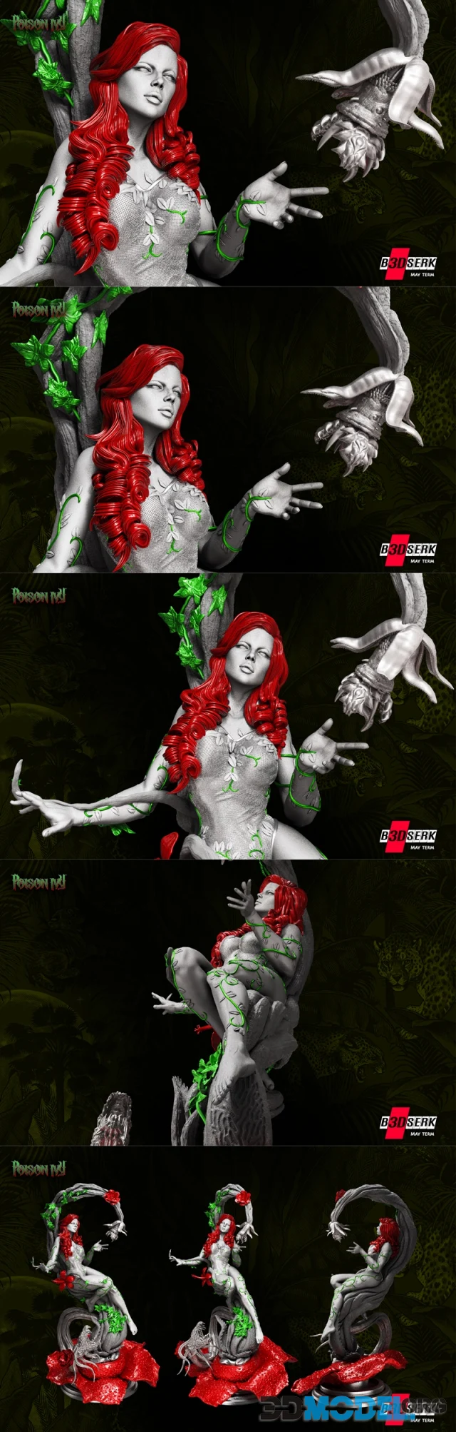 B3DSERK - Poison Statue – Printable