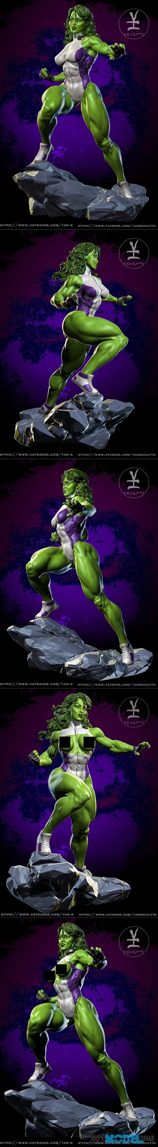 She Hulk – Printable