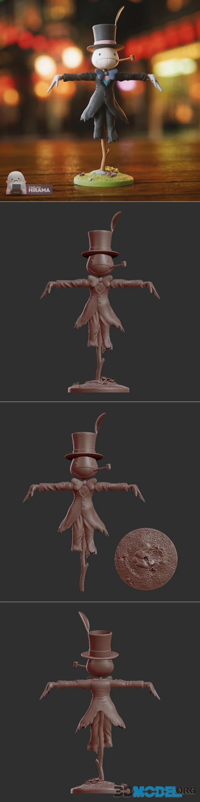 Turnip Head from Howls Castle – Printable