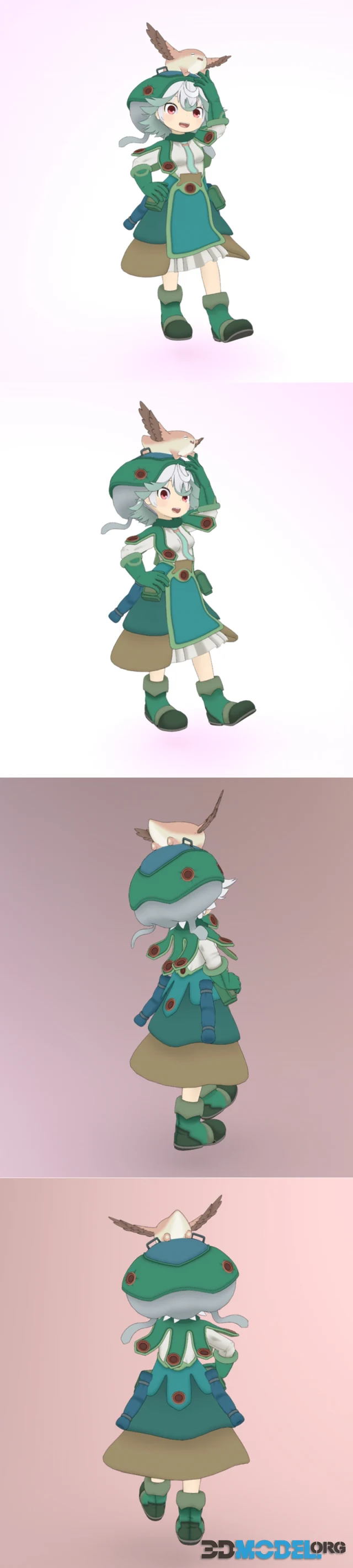 Made in Abyss Prushka and Meinya – Printable