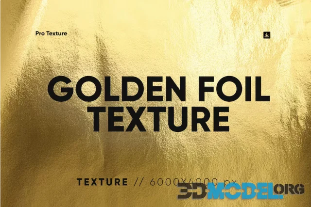 20 Golden Foil Texture