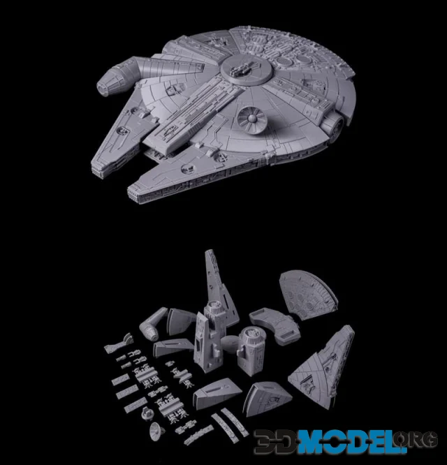 Foldable Star Wars Millennium Falcon
